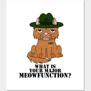 What is your major meowfunction? Posters and Art